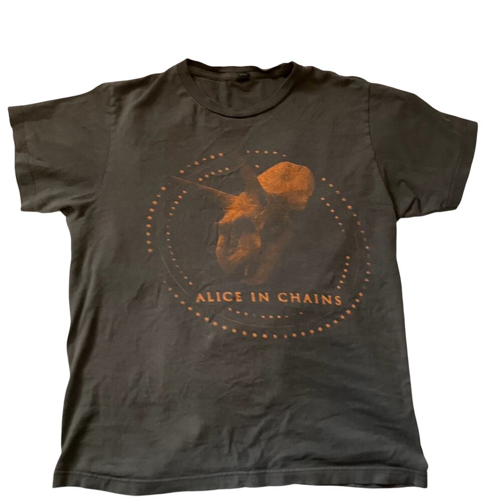 Alice In Chains 2013 Devil Put Dinosaurs Here Tour Tee Off Center Print Rare M